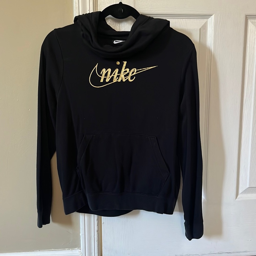 Nike turtleneck hoodie